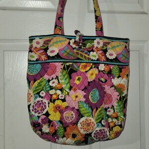 Vera Bradley Pink Va Va Bloom Tote Shoulder Bag